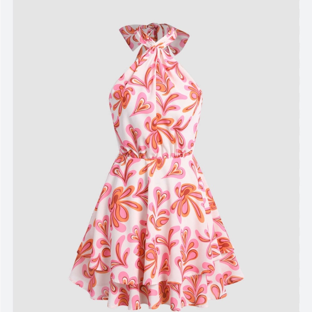 COPY - Party Lined Fun Mini Disco Dress